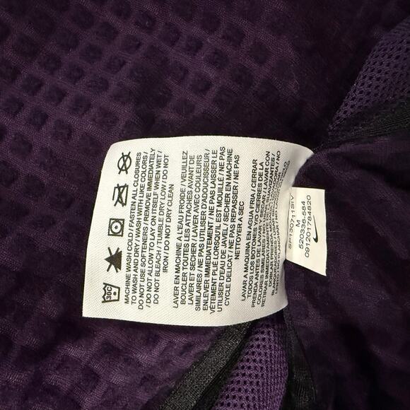 Nike Dri-FIT Women's Med Running Jacket Purple Athletic Workout Athletic Outdoor - Picture 5 of 5